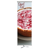 Indoor Double Sided Banner Stand 23.5" x 79"